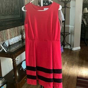 Calvin Klein flared dress
